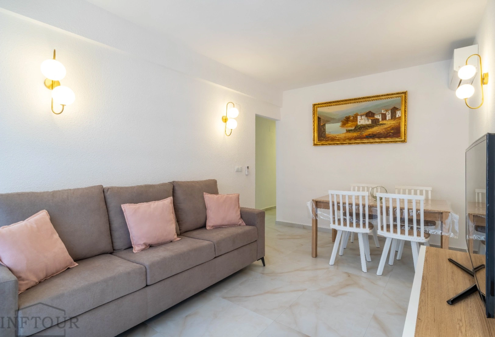 Apartamento reformado de 3 dormitorios en primera línea de playa Arenal Bol, Calpe