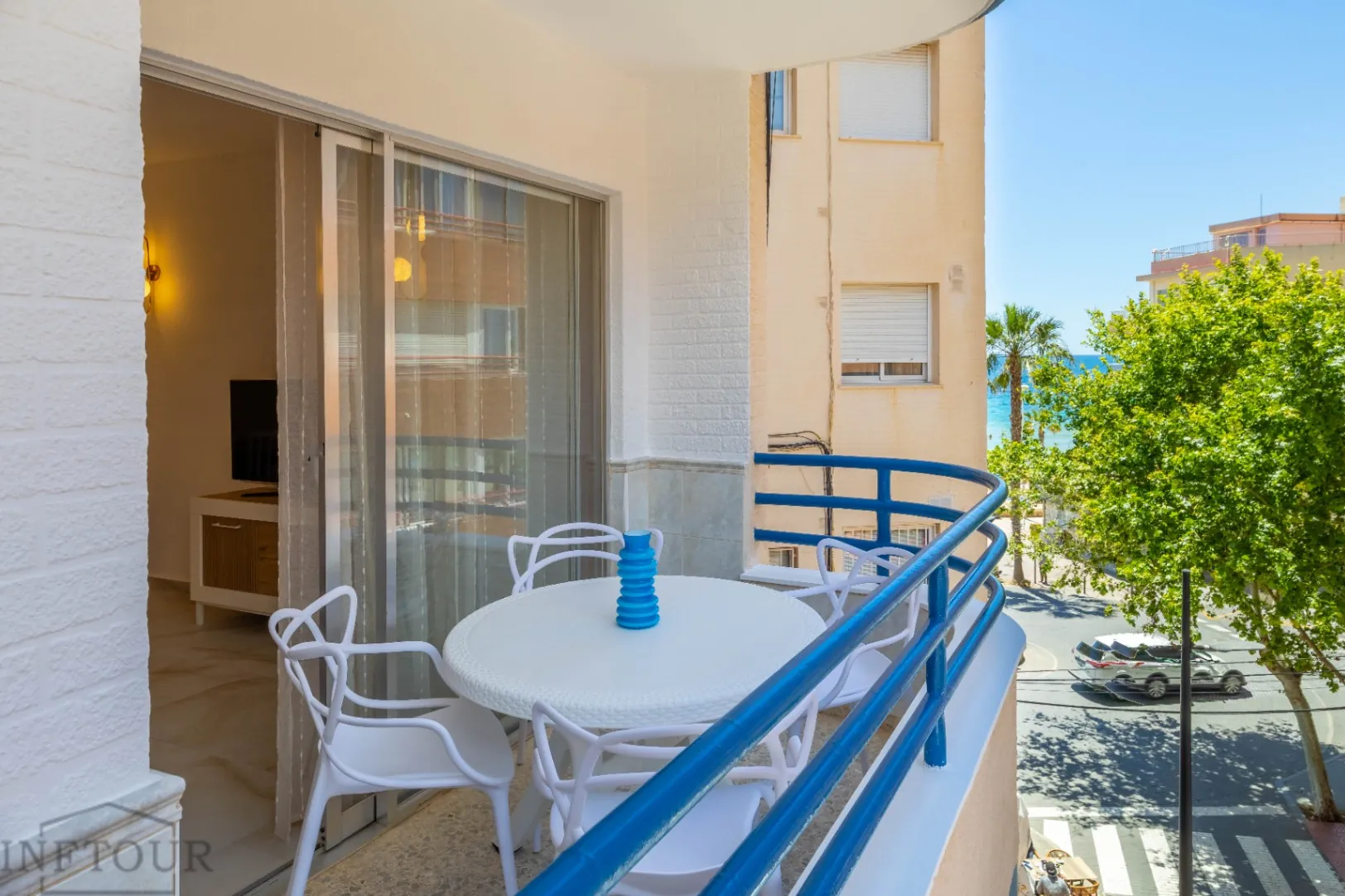 392168 - Apartamento reformado de 3 dormitorios en primera línea de playa Arenal Bol, Calpe