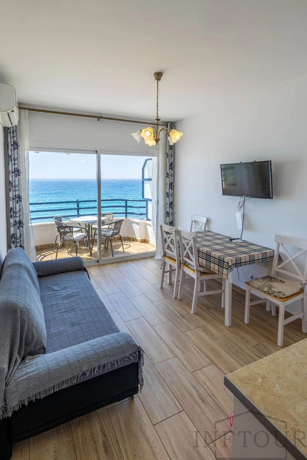 Apartamento 1 dormitorio con vistas al mar, Calpe Centro - Alquiler de temporada