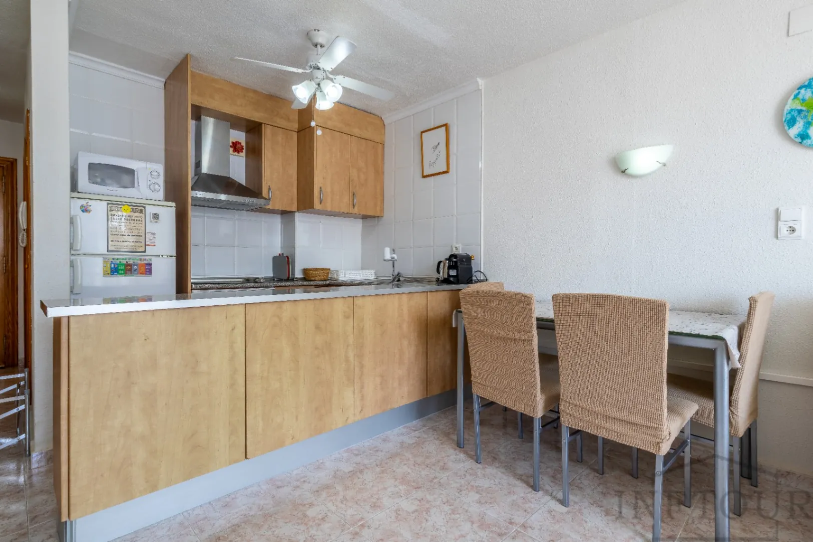 Alquiler temporal apartamento de 1 dormitorio con vistas al mar, Calpe