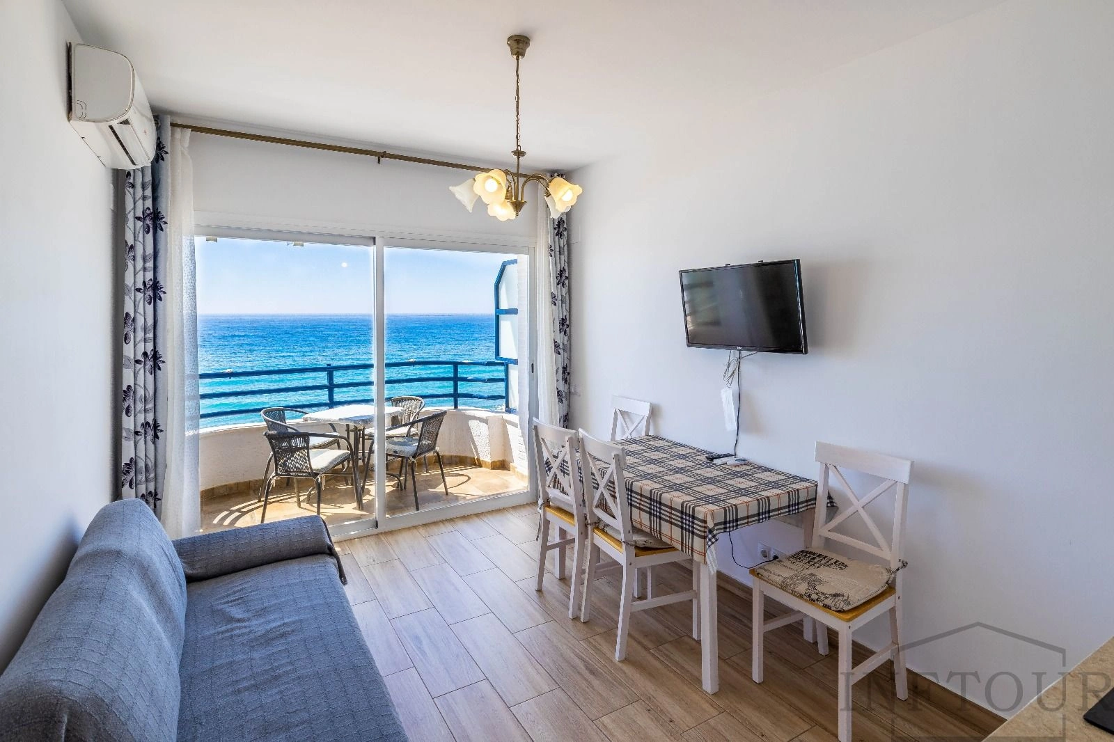 Apartamento 1 dormitorio con vistas al mar, Calpe Centro - Alquiler de temporada