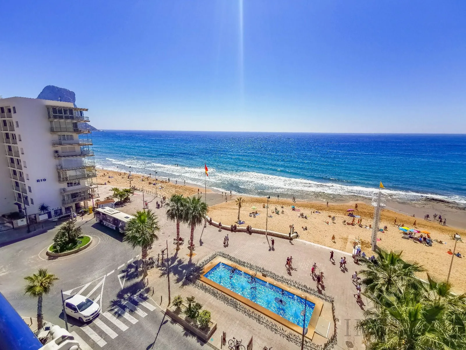 Apartamento 1 dormitorio con vistas al mar, Calpe Centro - Alquiler de temporada