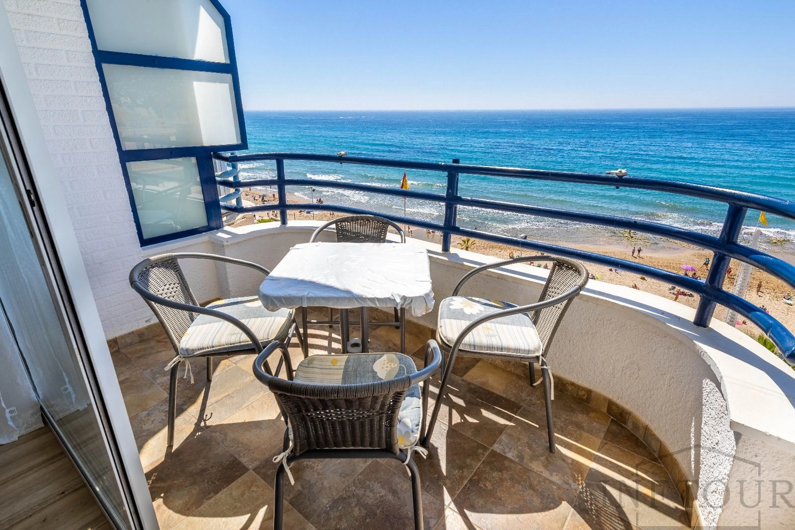 Apartamento 1 dormitorio con vistas al mar, Calpe Centro - Alquiler de temporada
