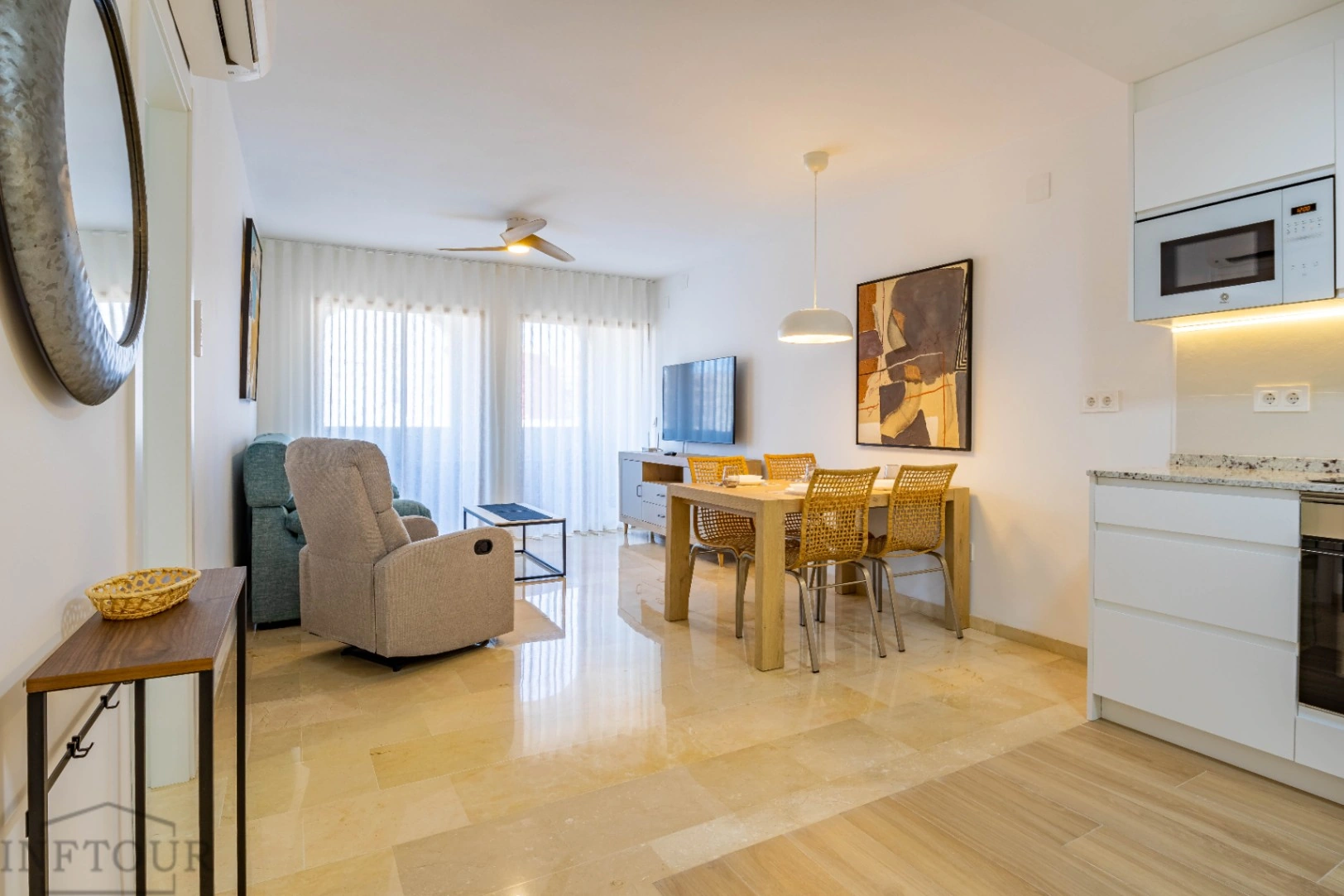 Apartamento de 2 dormitorios, centro de Calpe