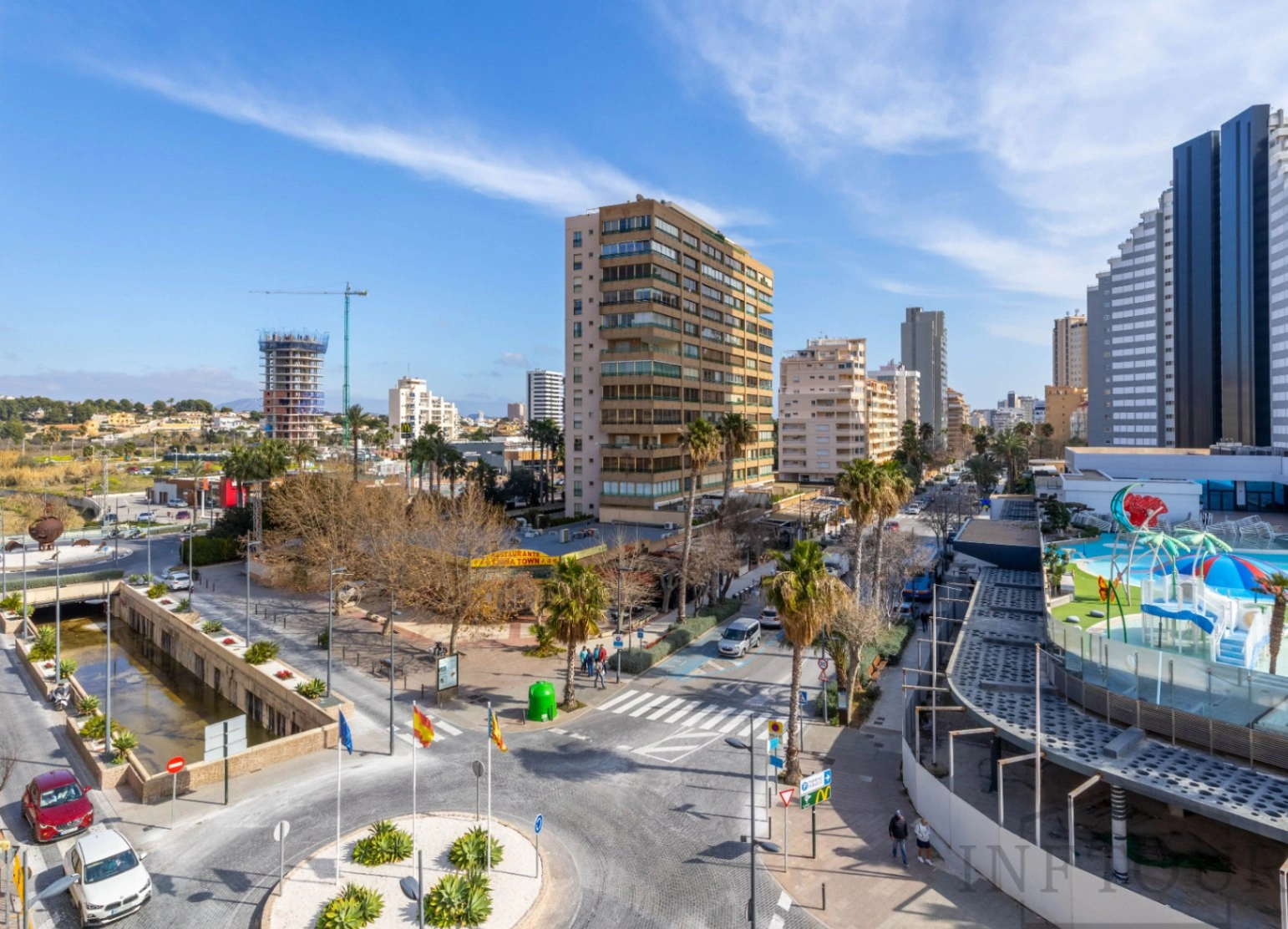 Alquiler temporal apartamento de 1 dormitorio con vistas al mar, en el centro de Calpe