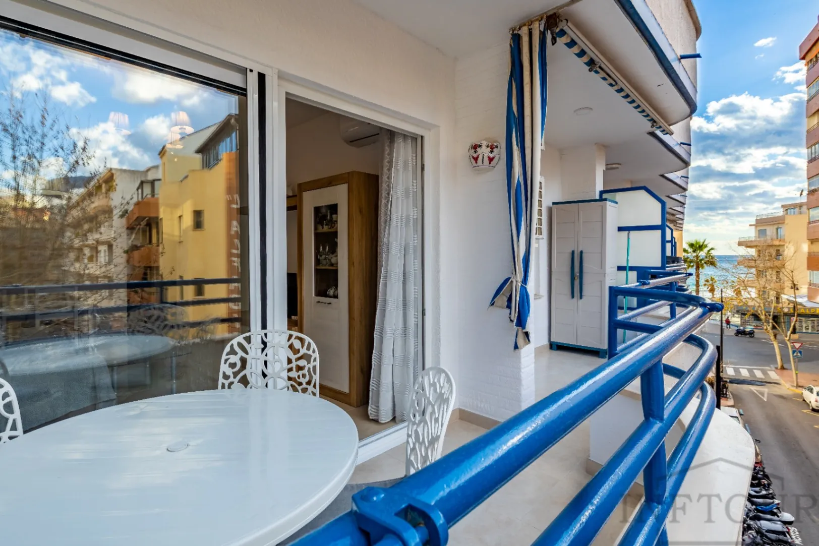 Alquiler temporal apartamento de 2 dormitorios y 2 baños con vistas al mar, Calpe, Alicante