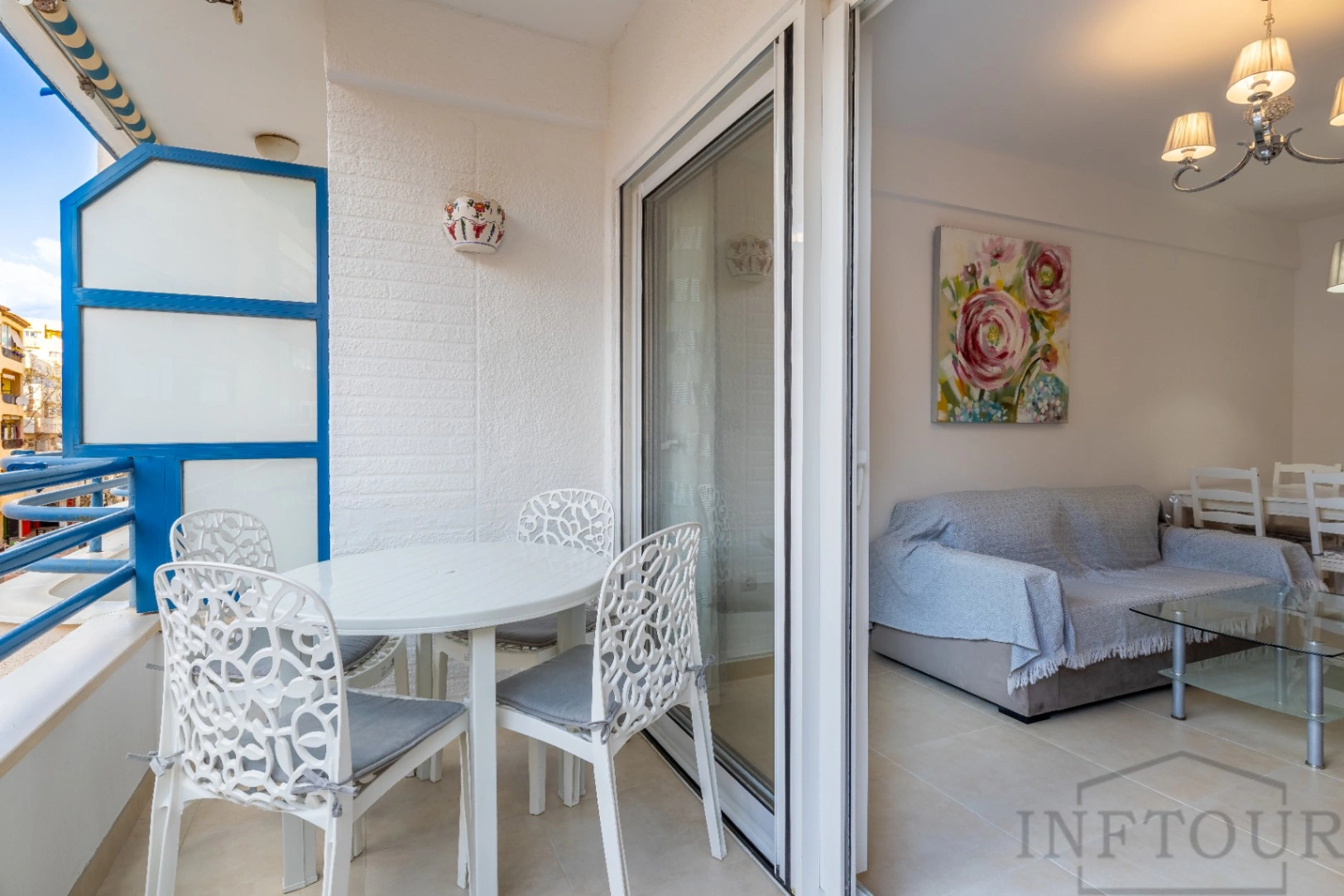Alquiler temporal apartamento de 2 dormitorios y 2 baños con vistas al mar, Calpe, Alicante