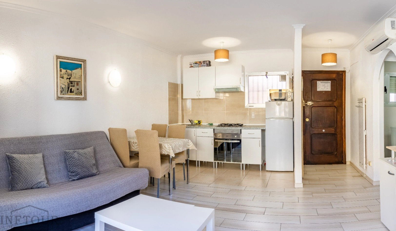 Alquiler temporal apartamento de 1 dormitorio en el centro de Calpe