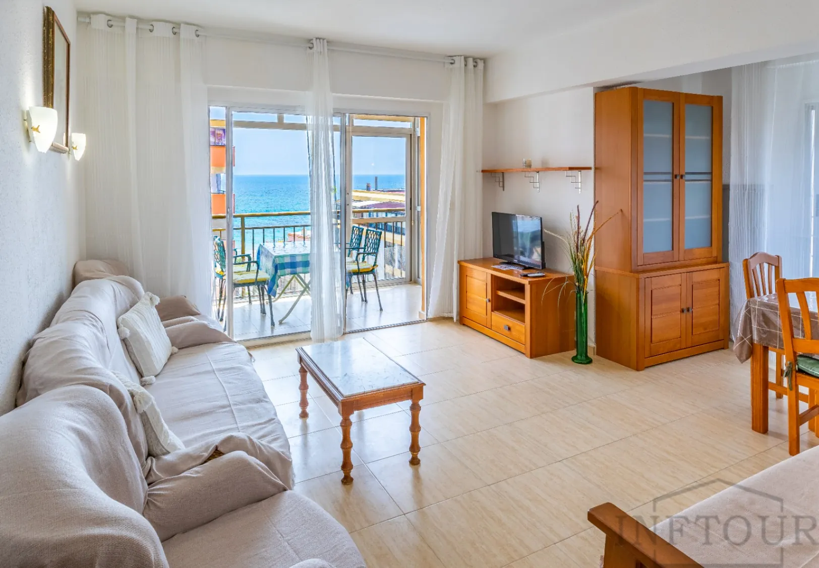350347 - Alquiler temporal apartamento de 2 dormitorios con vistas al mar en el centro de Calpe