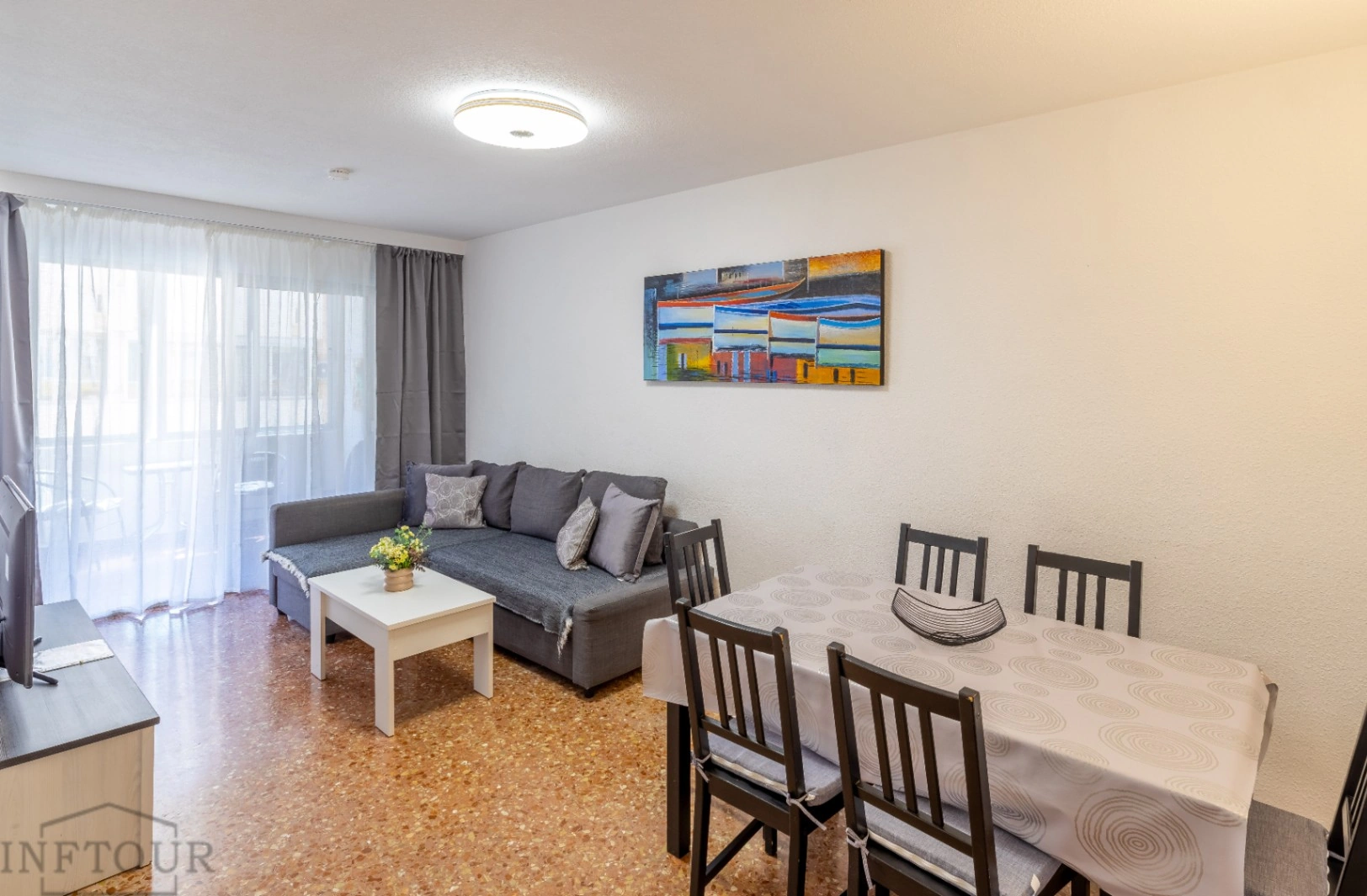 Alquiler temporal apartamento de 1 dormitorio en el Centro de Calpe