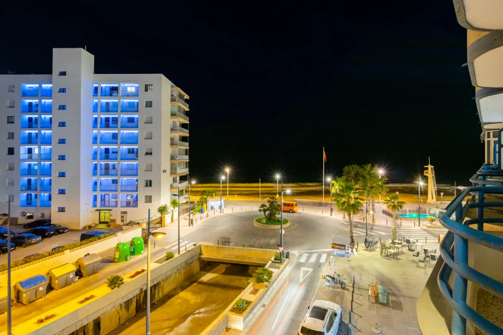 Alquiler temporal apartamento de 1 dormitorio con vistas al mar en primera línea de playa Arenal Bol, Calpe
