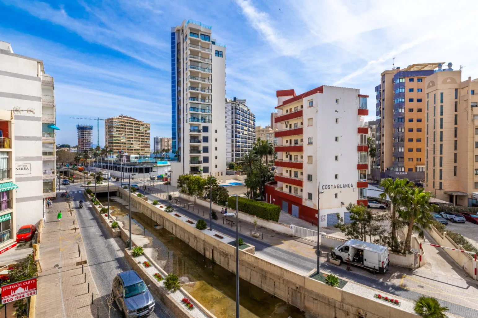 Alquiler temporal apartamento de 1 dormitorio con vistas al mar en primera línea de playa Arenal Bol, Calpe