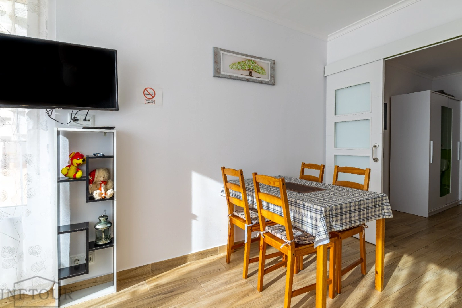 Alquiler piso-bajo de 1 dormitorio en playa La Fossa, Calpe
