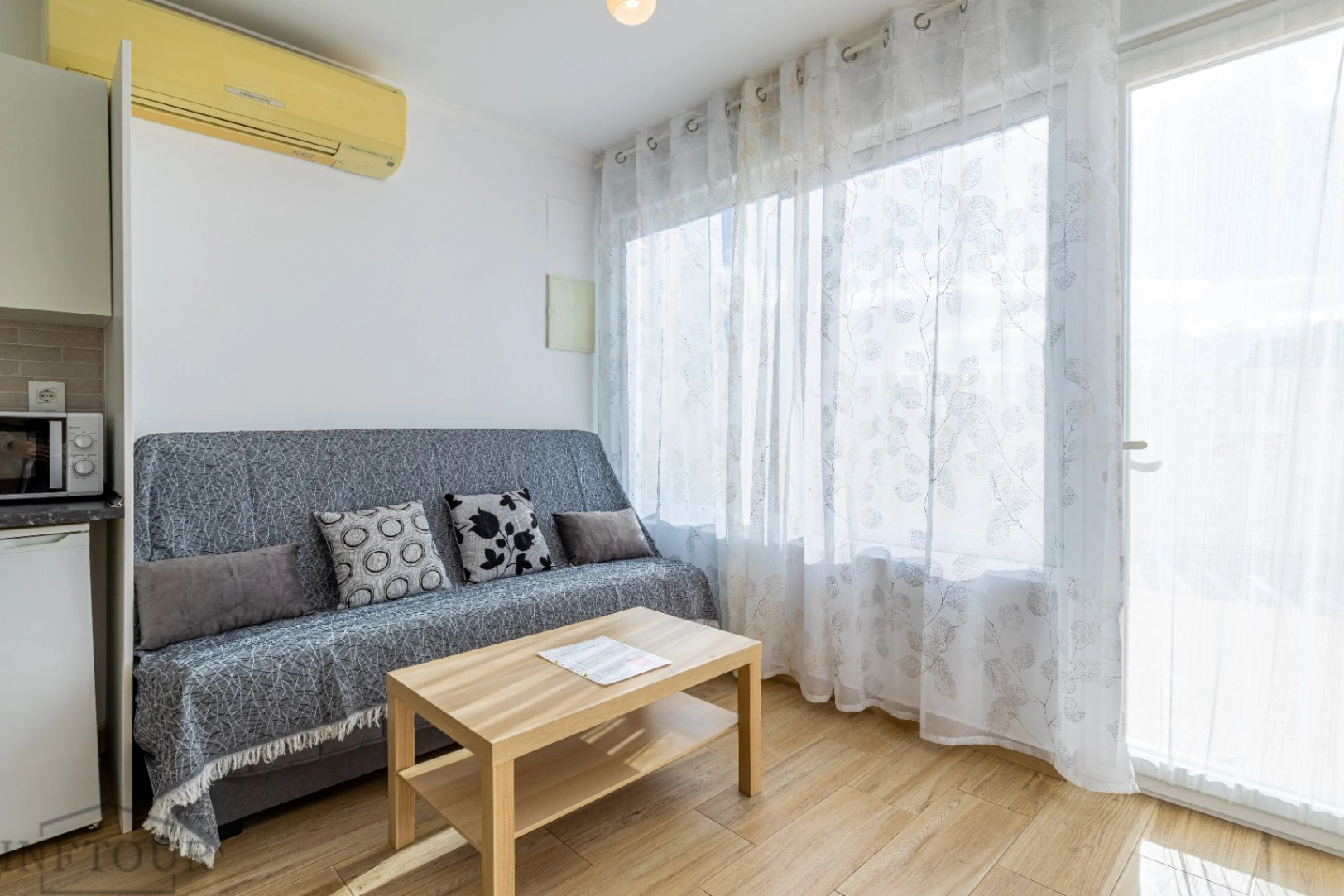 Alquiler piso-bajo de 1 dormitorio en playa La Fossa, Calpe