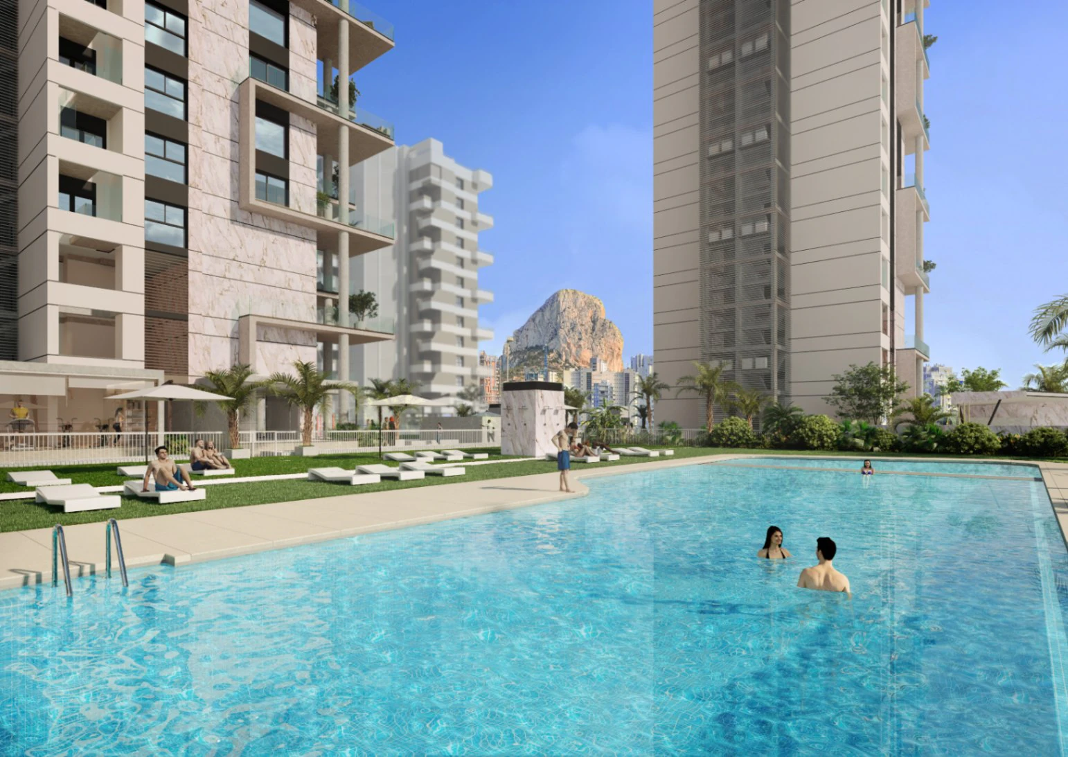 Apartamentos de obra nueva en Calpe