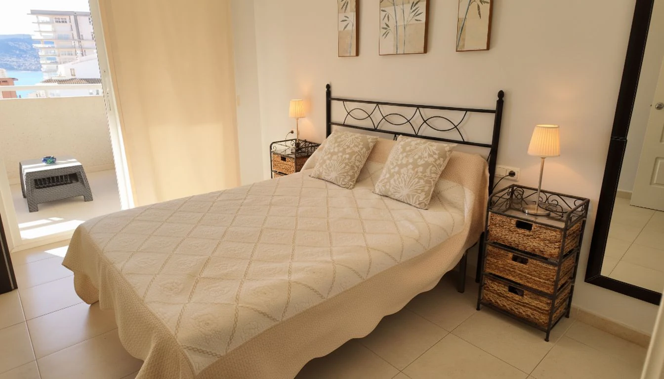 Apartamento con Vistas al Mar y Mucha Luz – 1 Dormitorio en Calpe
