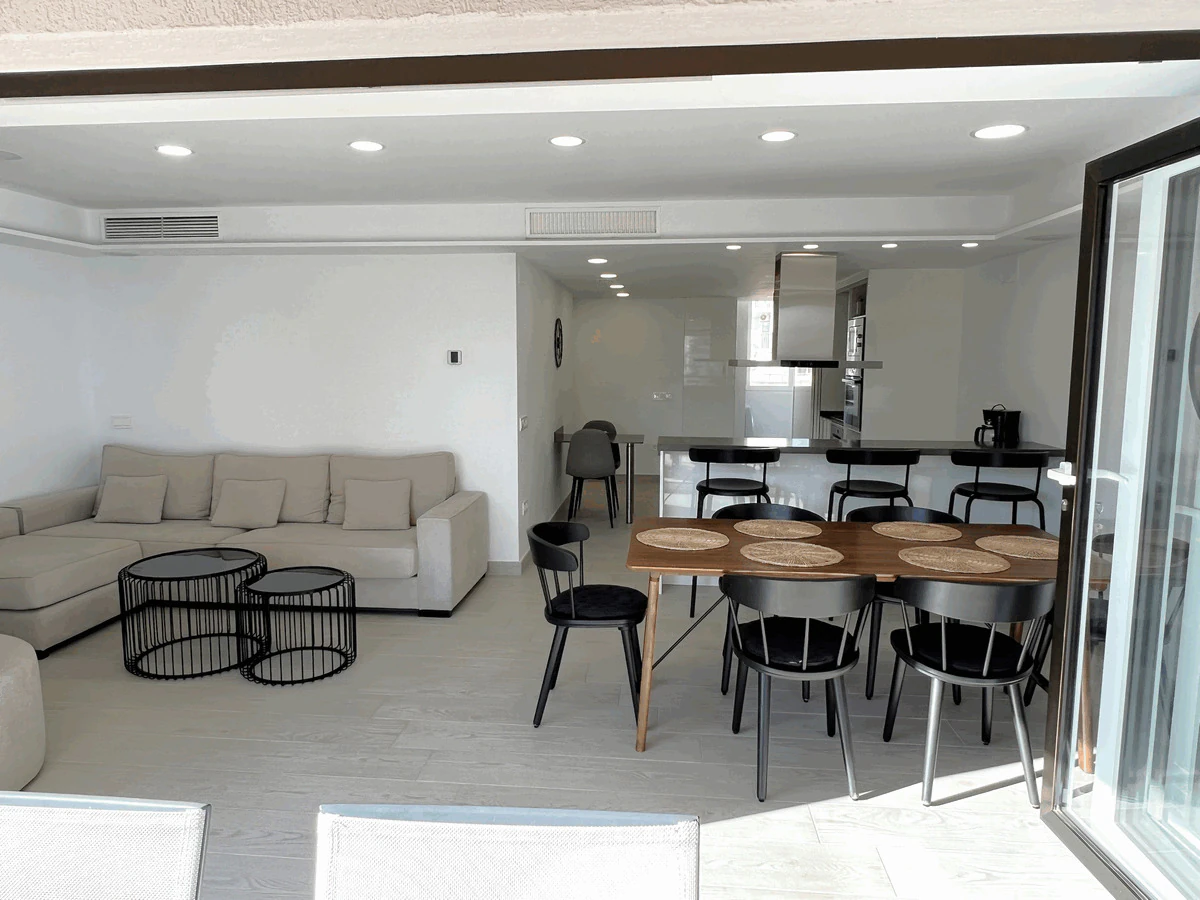 Apartamento 1ª línea Playa La Fosa de Calpe
