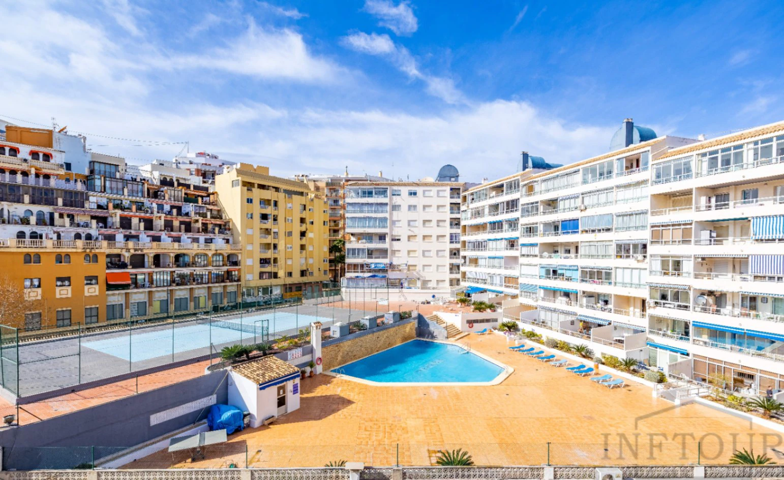 374613 - Alquiler temporal apartamento de 1 dormitorio y piscina en el centro de Calpe