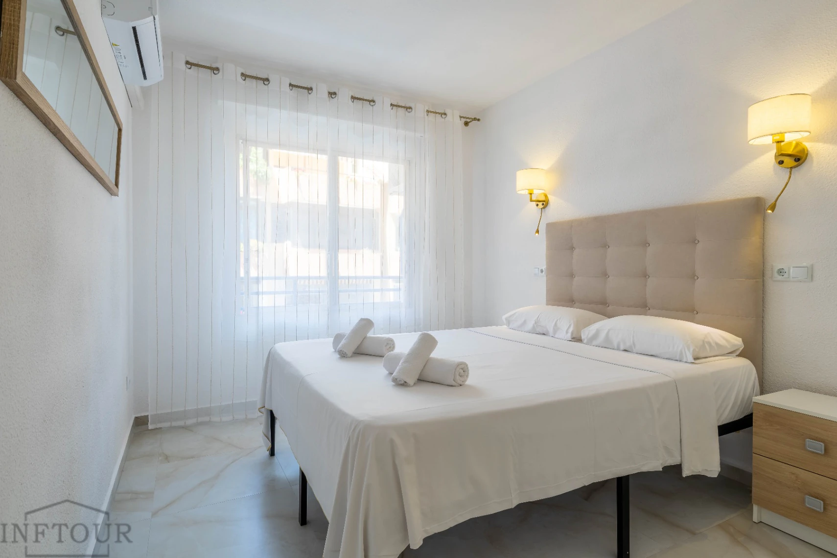 Apartamento de 3 dormitorios con vista mar en el centro de Calpe