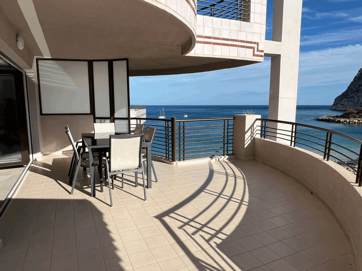 Apartamento 1ª línea Playa La Fosa de Calpe
