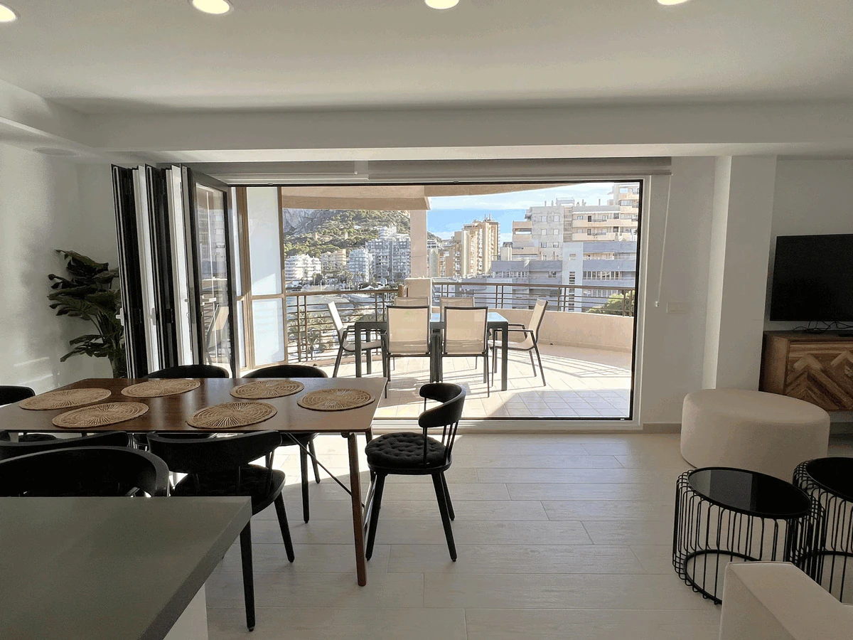 Apartamento 1ª línea Playa La Fosa de Calpe