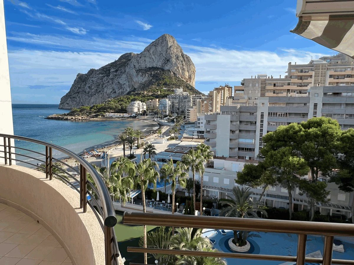 Apartamento 1ª línea Playa La Fosa de Calpe