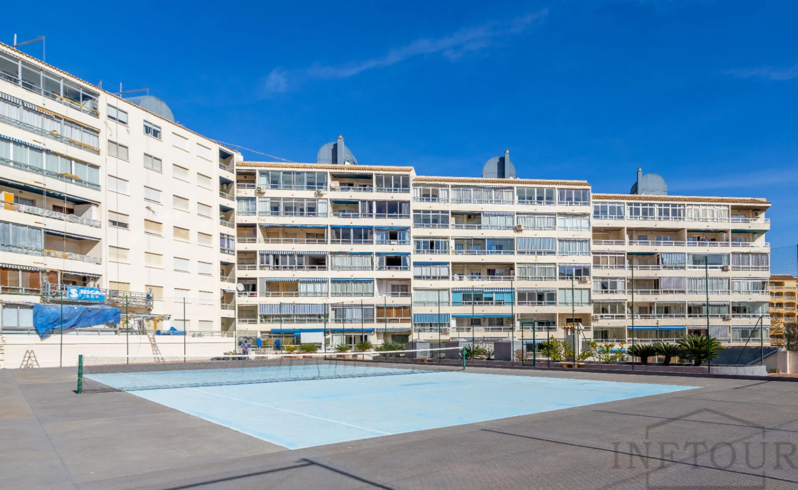 Alquiler temporal apartamento de 1 dormitorio y piscina en el centro de Calpe