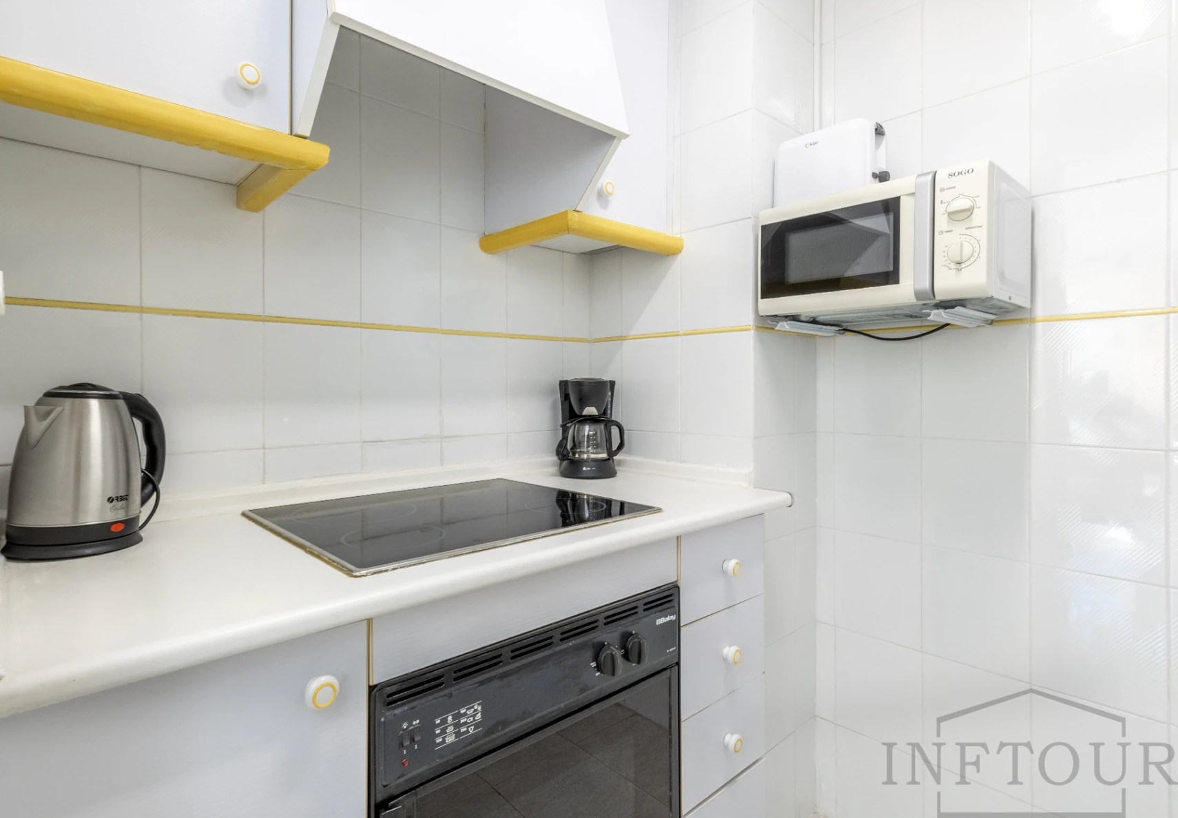 Alquiler temporal apartamento de 1 dormitorio, terraza y piscina en el centro de Calpe