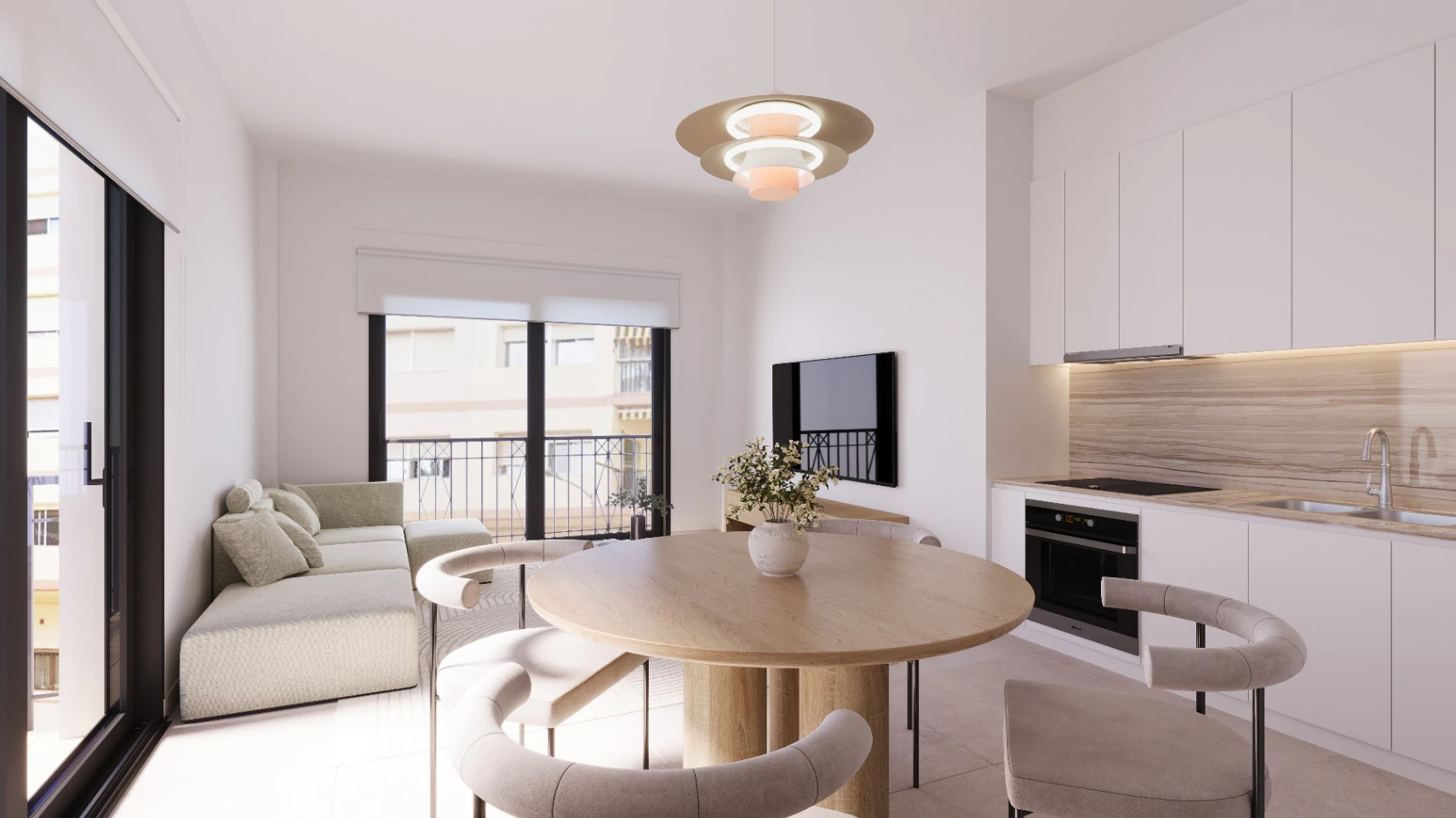 C0138-00392 - Apartamento en Benissa con 2 dormitorios en pleno centro de Benissa