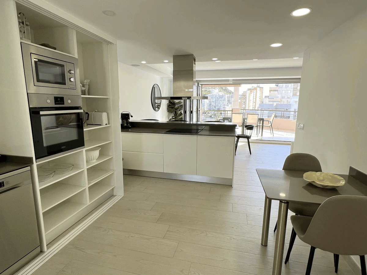 Apartamento 1ª línea Playa La Fosa de Calpe