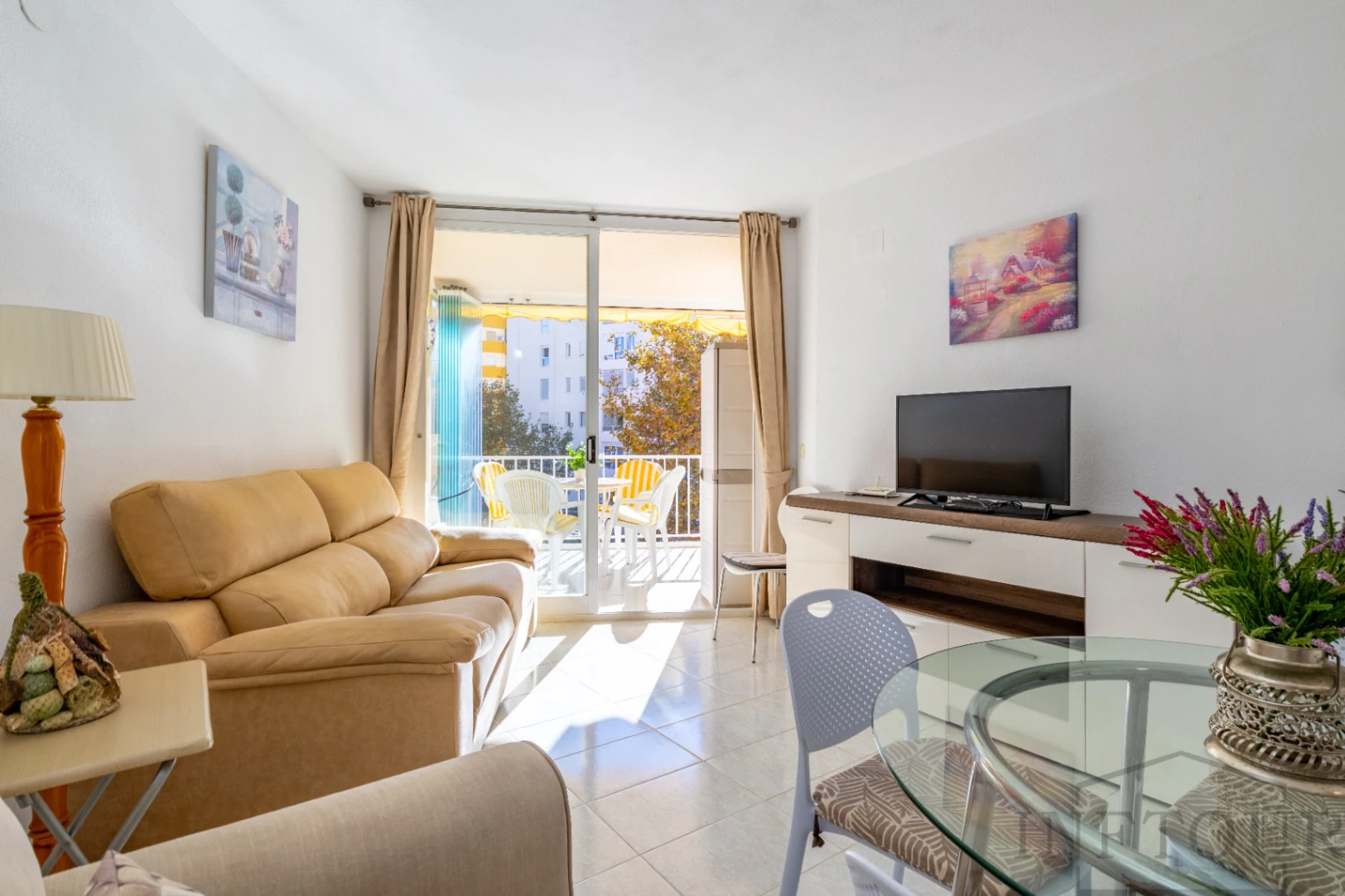 Alquiler temporal apartamento de 1 dormitorio, terraza y piscina en el centro de Calpe