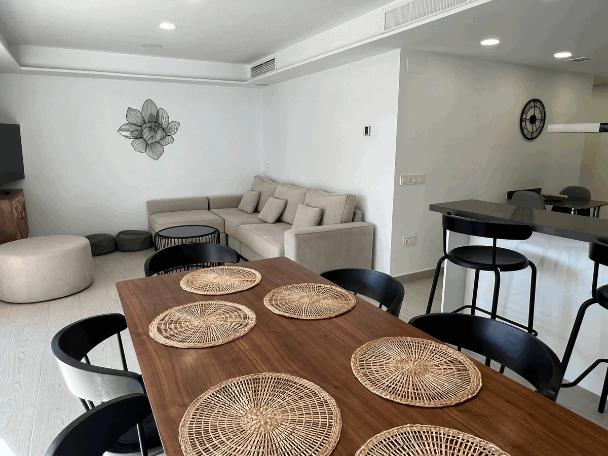 Apartamento 1ª línea Playa La Fosa de Calpe
