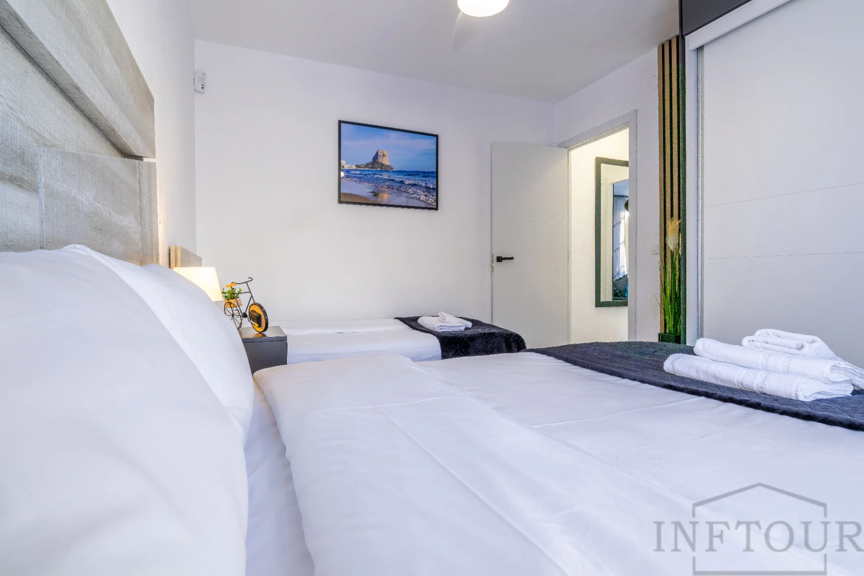 Alquiler temporal apartamento de 1 dormitorio y piscina en el centro de Calpe