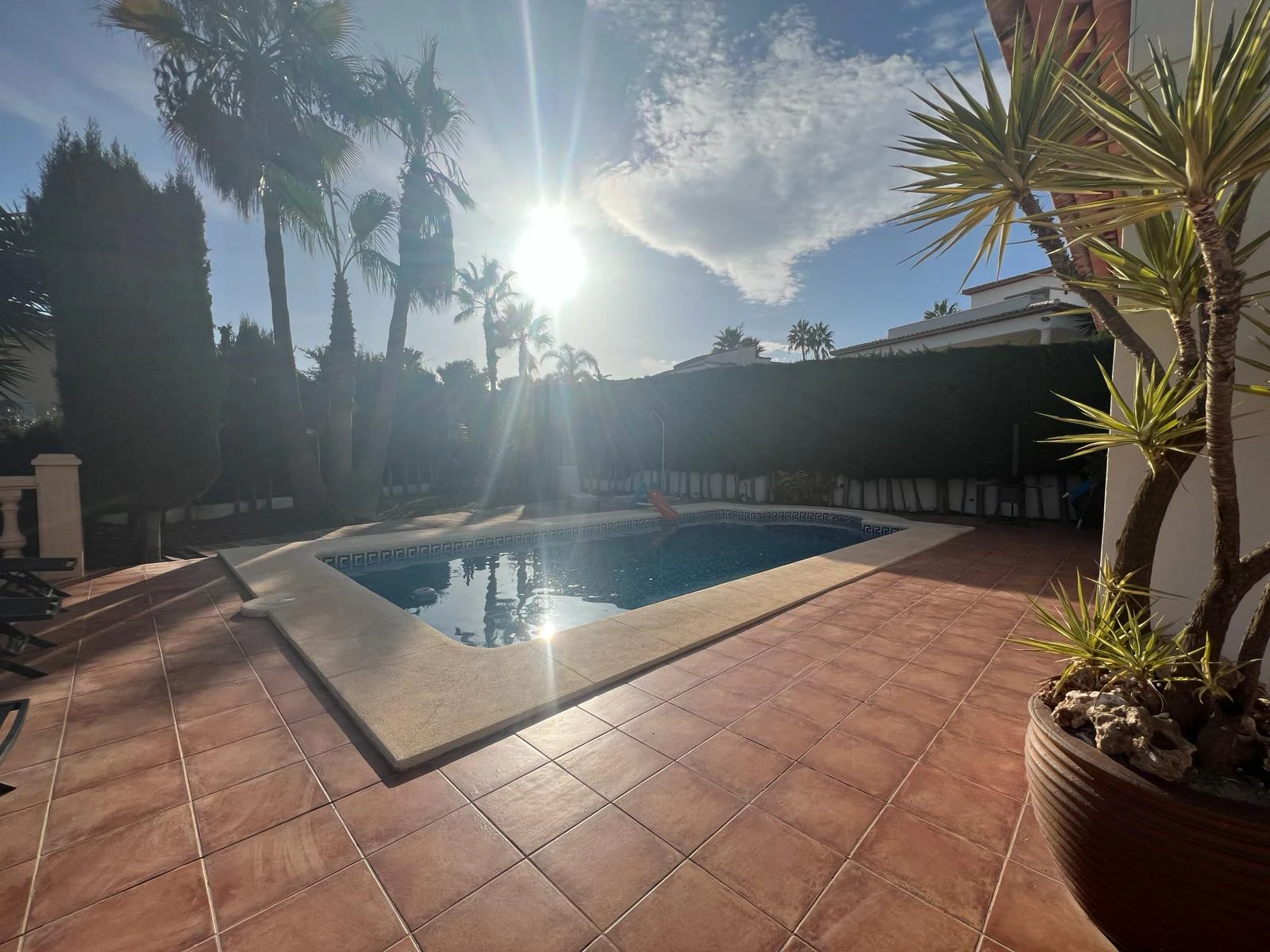 Villa con piscina privada en Moraira