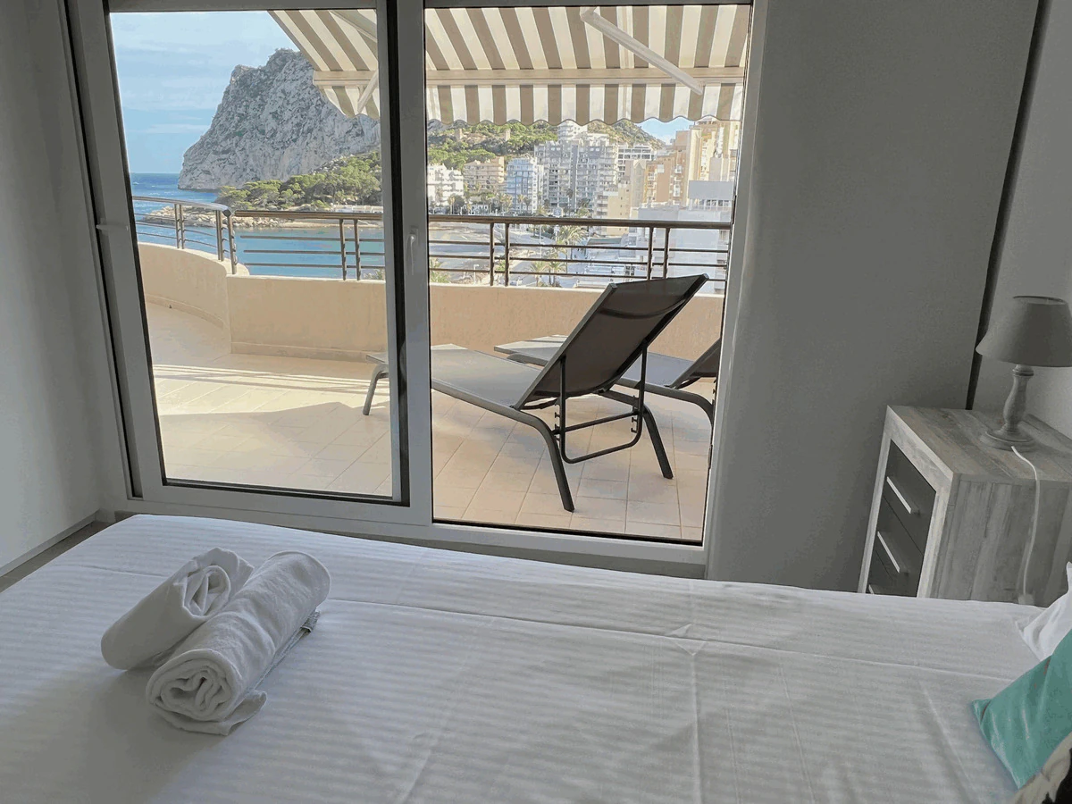 Apartamento 1ª línea Playa La Fosa de Calpe
