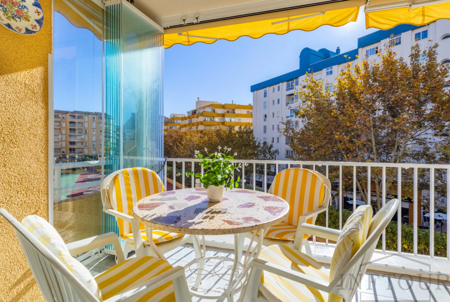 386293 - Alquiler temporal apartamento de 1 dormitorio, terraza y piscina en el centro de Calpe