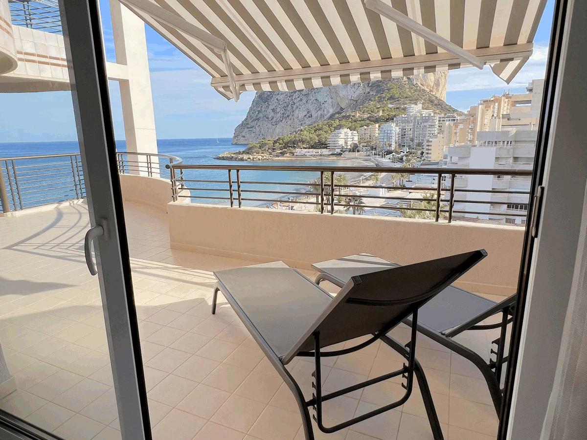 Apartamento 1ª línea Playa La Fosa de Calpe