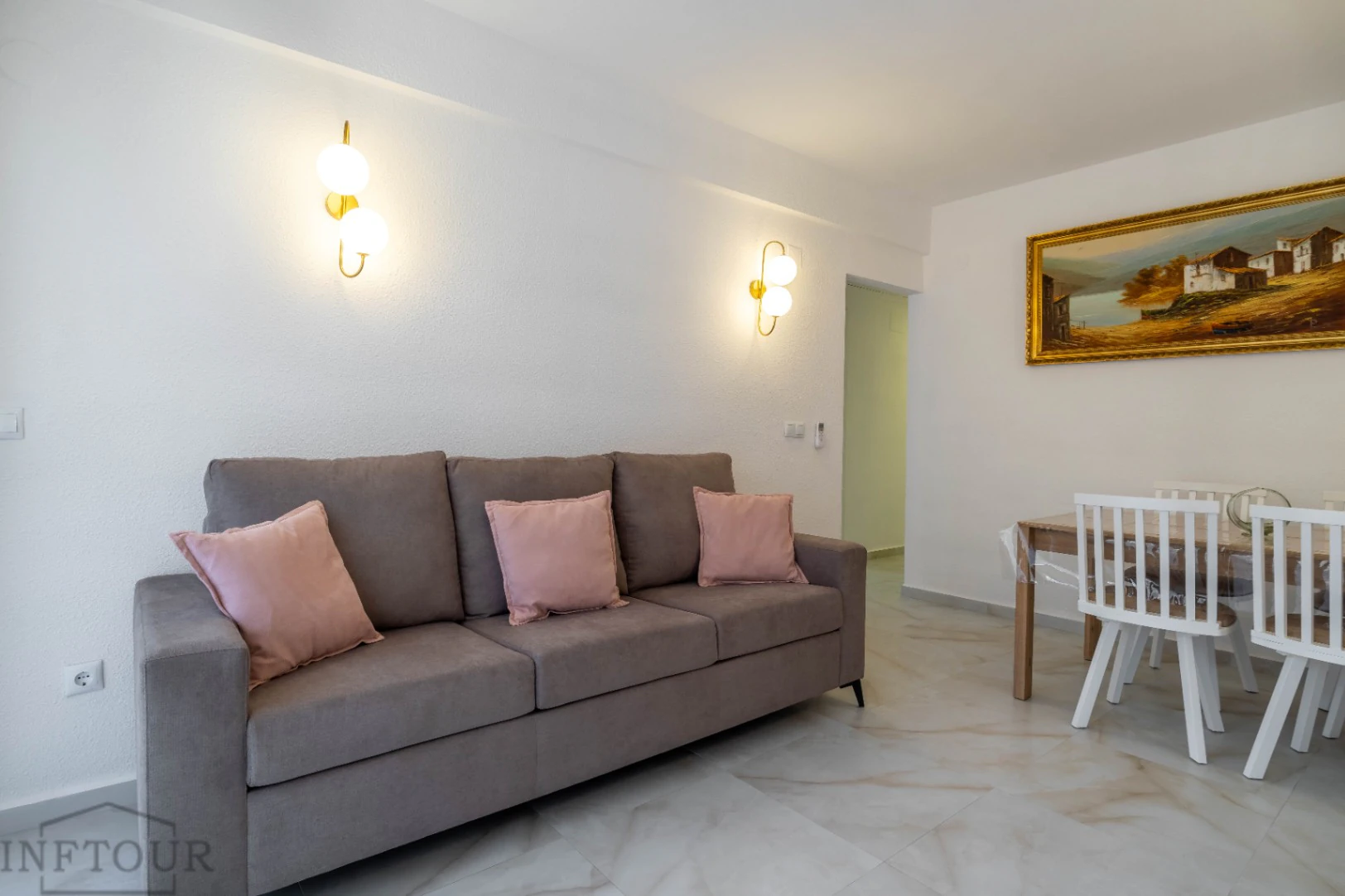 Apartamento de 3 dormitorios con vista mar en el centro de Calpe