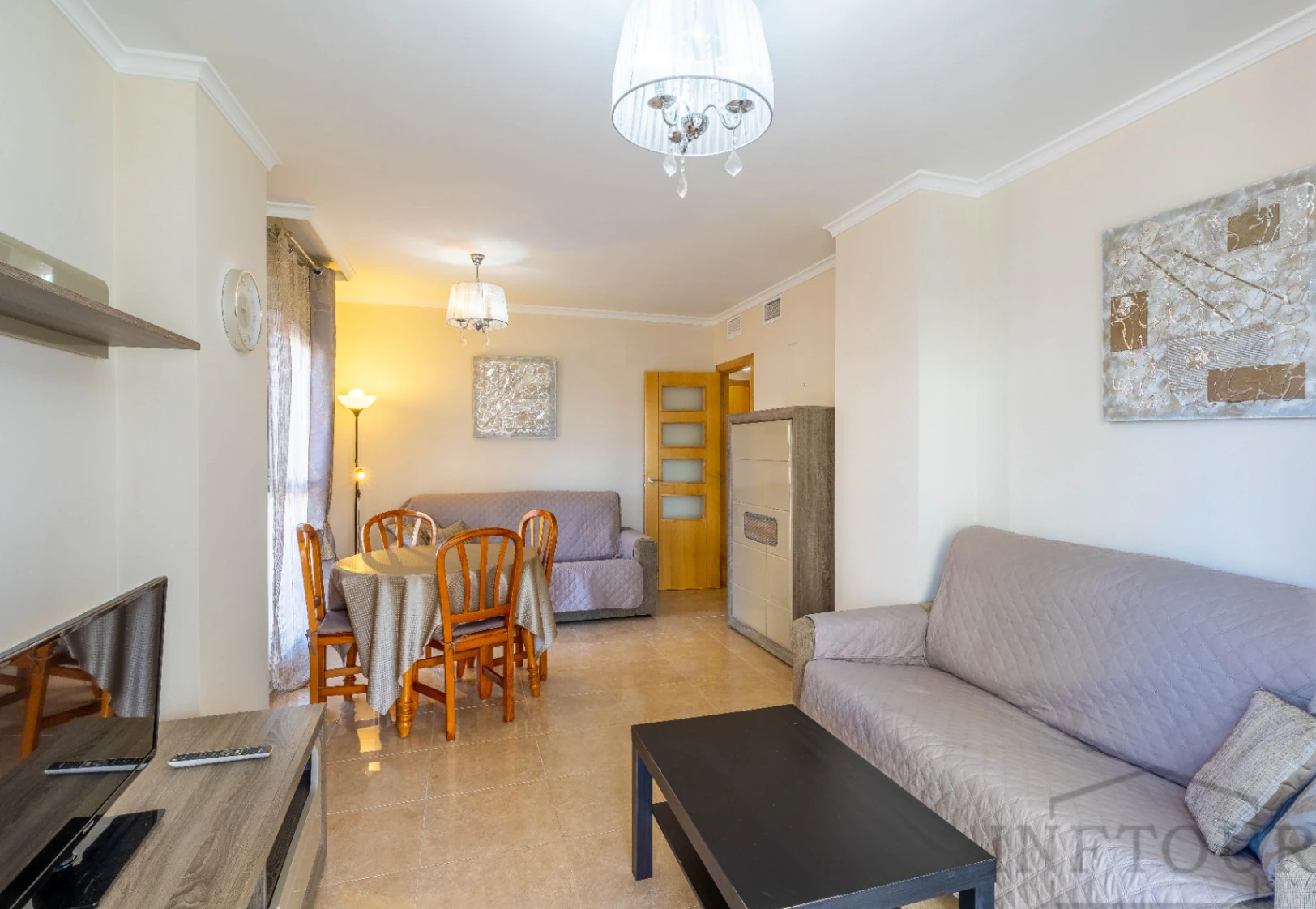 Alquiler temporal apartamento de 1 dormitorio, piscina y plaza de parking, playa Arenal Bol, Calpe
