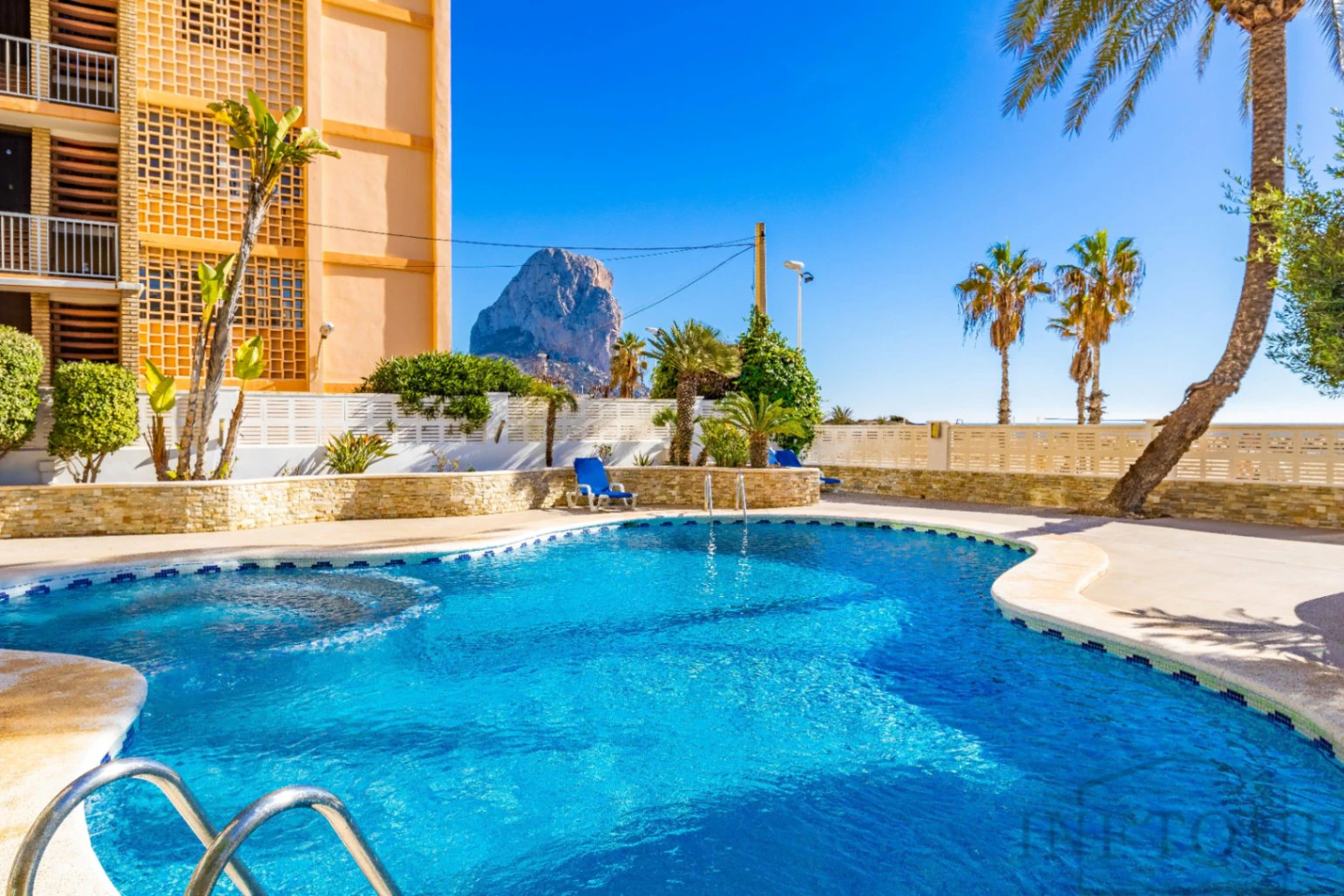 Alquiler temporal apartamento de 1 dormitorio, piscina y plaza de parking, playa Arenal Bol, Calpe