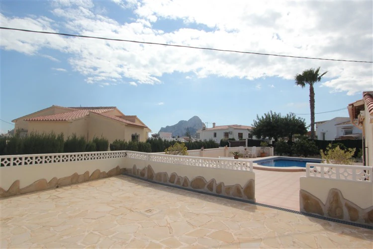 Villa con vistas al Peñon