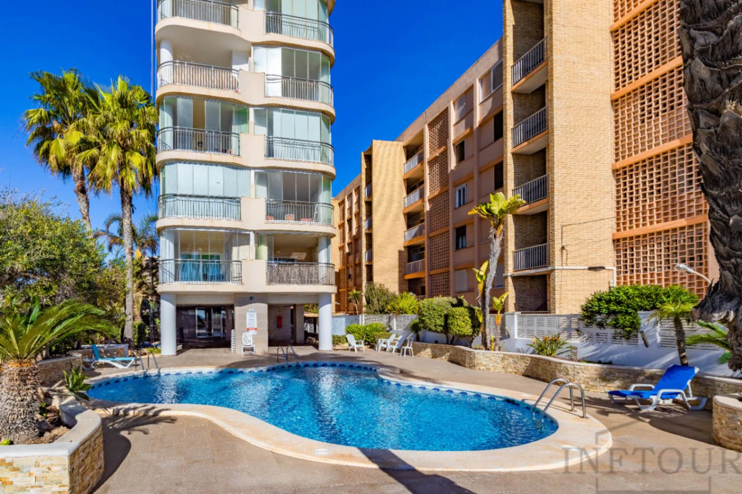 Alquiler temporal apartamento de 1 dormitorio, piscina y plaza de parking, playa Arenal Bol, Calpe