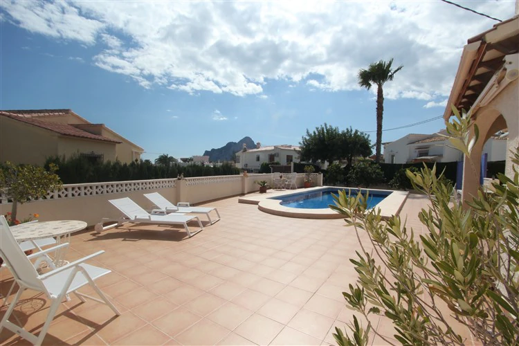 Villa con vistas al Peñon
