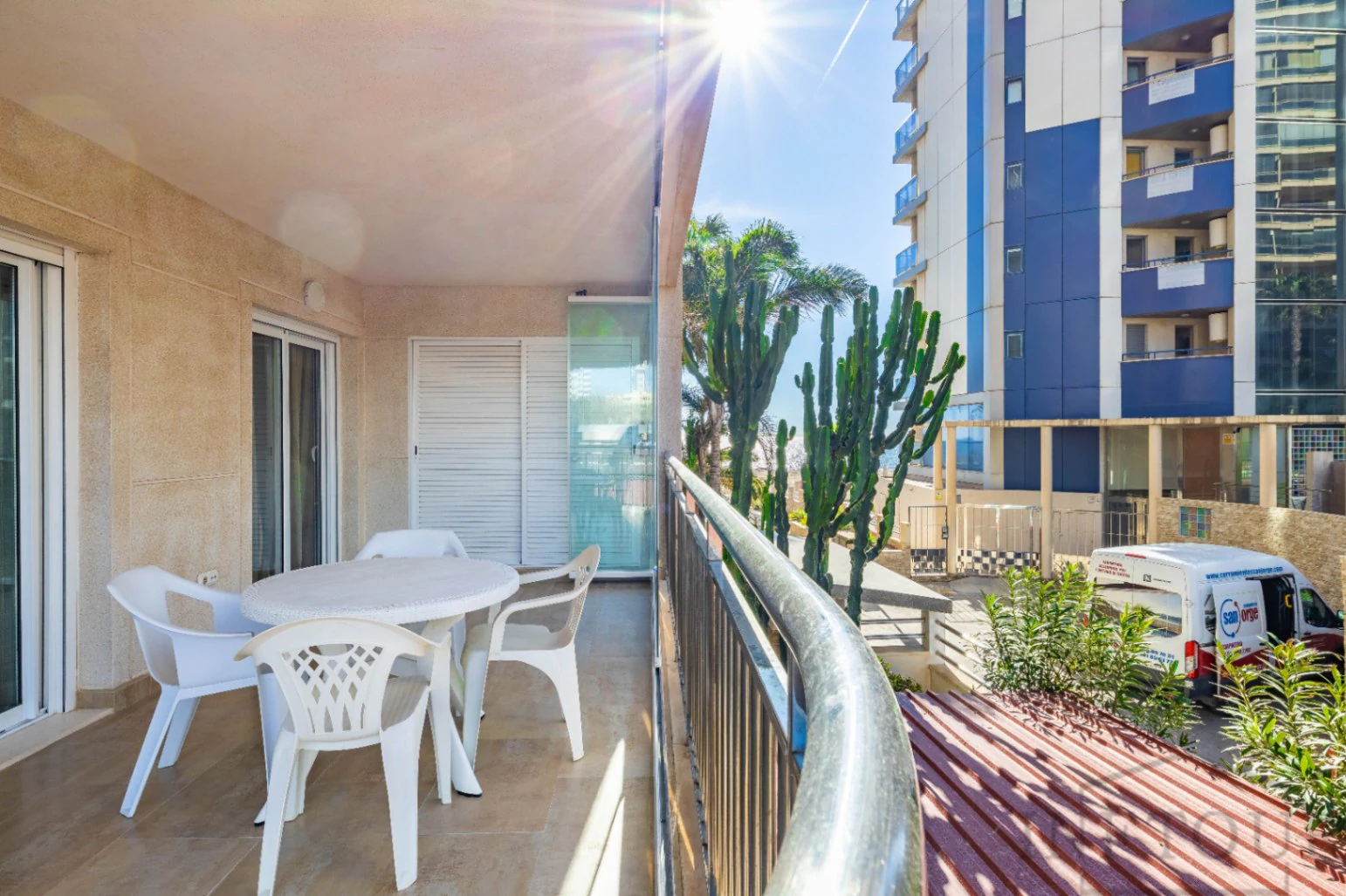 Alquiler temporal apartamento de 1 dormitorio, piscina y plaza de parking, playa Arenal Bol, Calpe