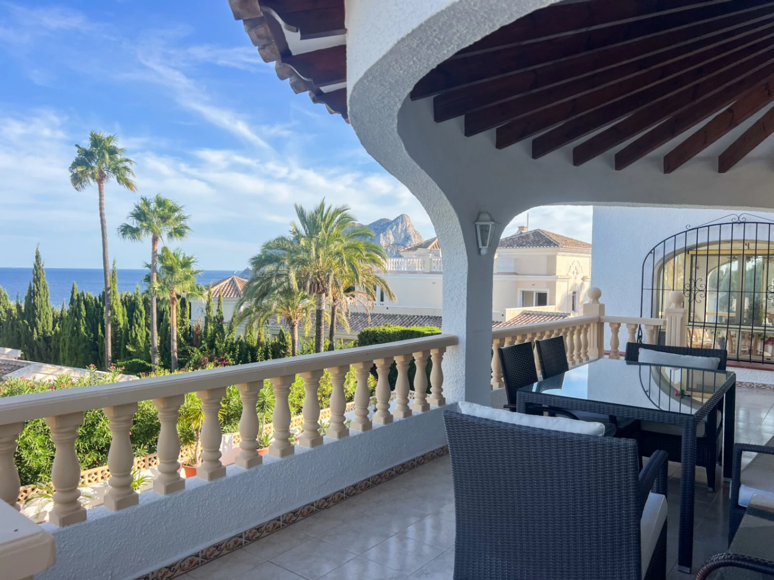 Villa de estilo tradicional mediterráneo en Calpe