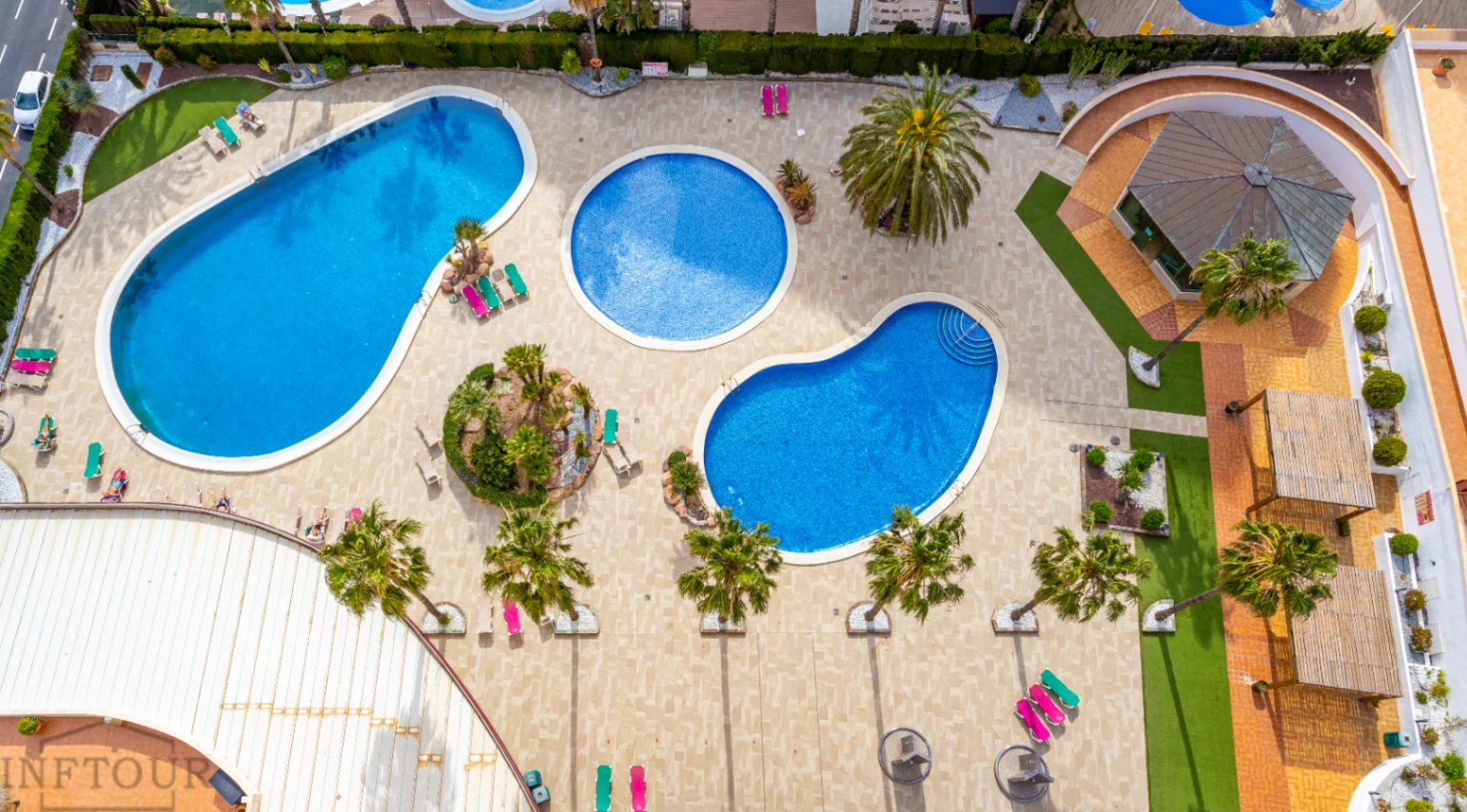 Alquiler temporal piso de 1 dormitorio con terraza, piscina y gimnasio en playa La Fossa, Calpe