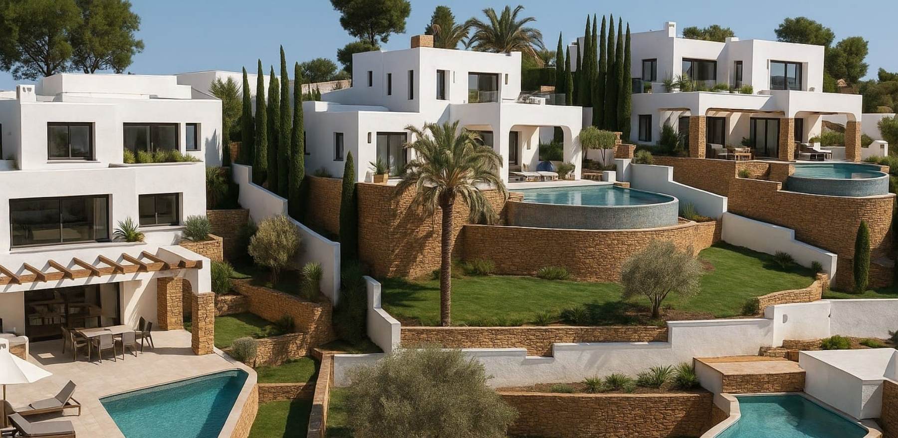 De nieuwe luxe aan de Costa Blanca: villa's in Ibiza-stijl in El Portet, Moraira