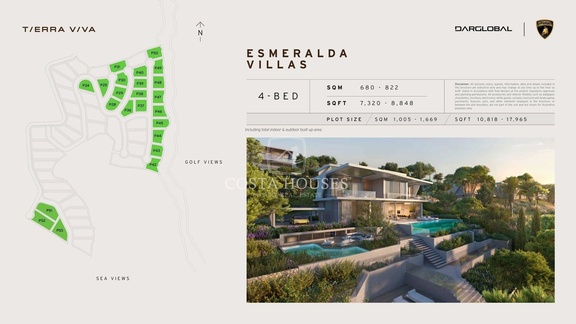 2460VL_ZAFIRO - TIERRA VIVA ZAFIRO · VILLAS DE LUJO BY LAMBORGHINI EN BENAHAVÍS, MARBELLA COSTA DEL SOL ESPAÑA