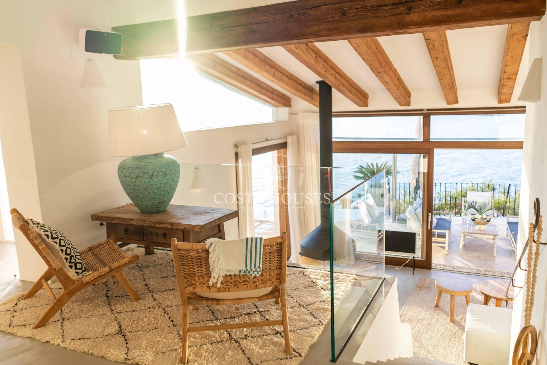 2406VL_PUERTOSOL - ❶ IBIZA VILLA FRENTE AL MAR EN MORAIRA, Costa Blanca | Exclusive SEAFRONT IBIZA VILLA in Moraira