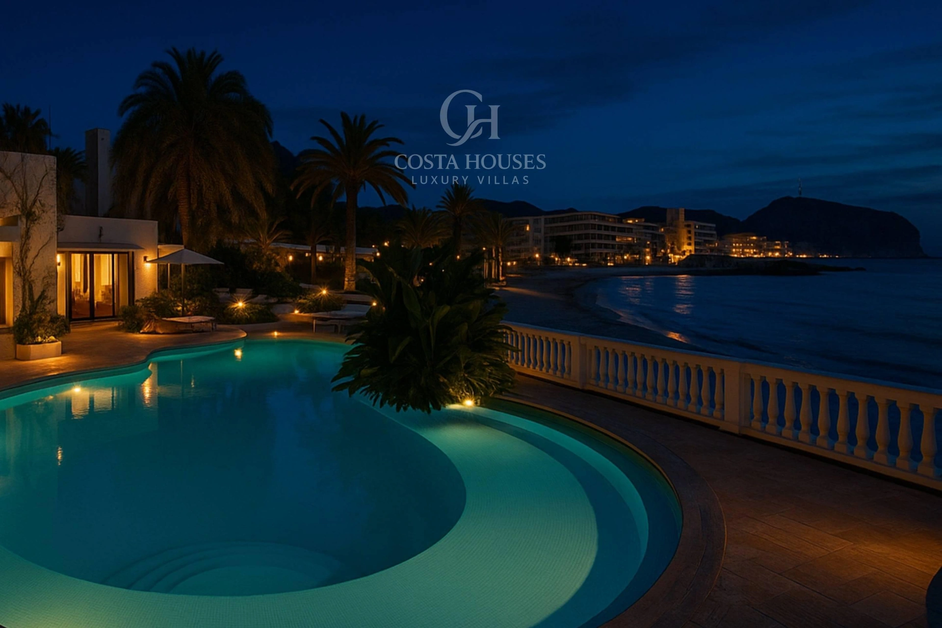 2151VL_SANDBEACH - VILLA SAND BEACH · VILLA DE LUJO EN PRIMERA LÍNEA DE PLAYA DE ARENA EN MORAIRA, ALICANTE